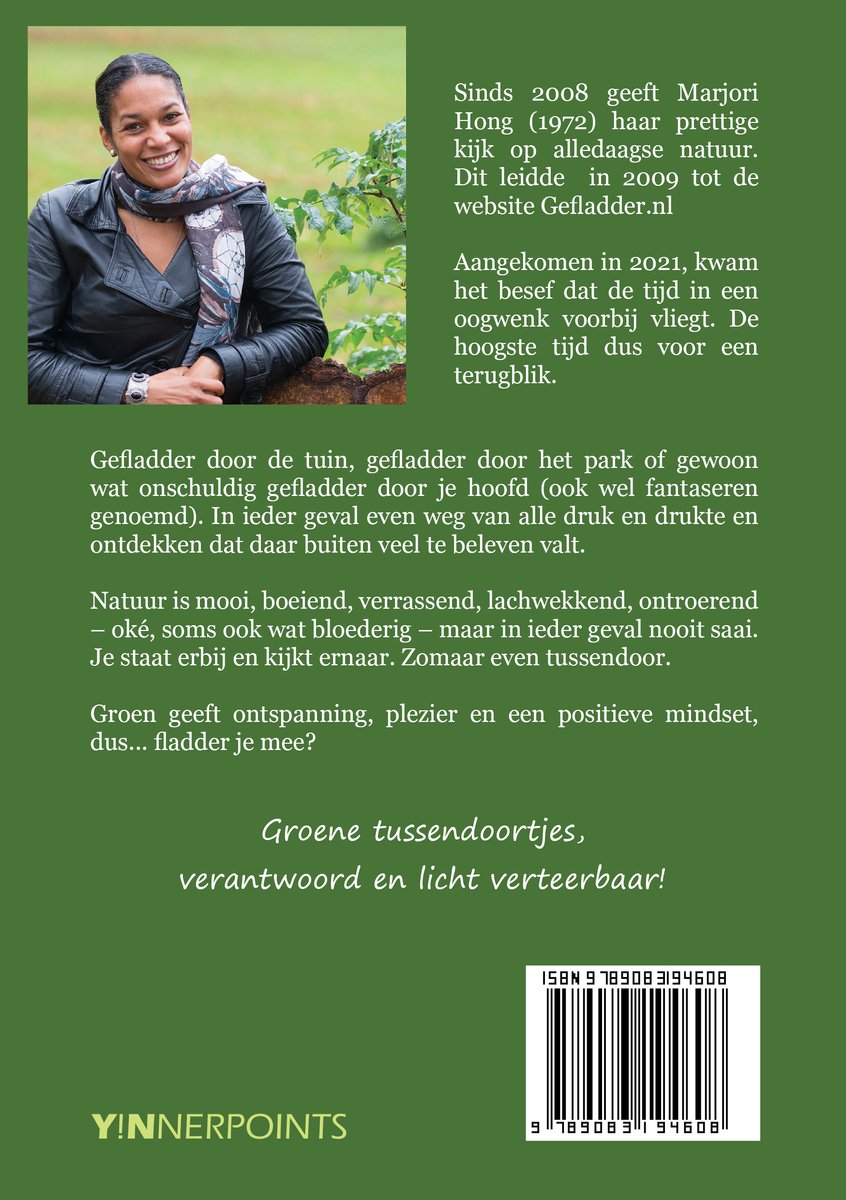 Gefladder 1 - Natuur met een knipoog - back cover