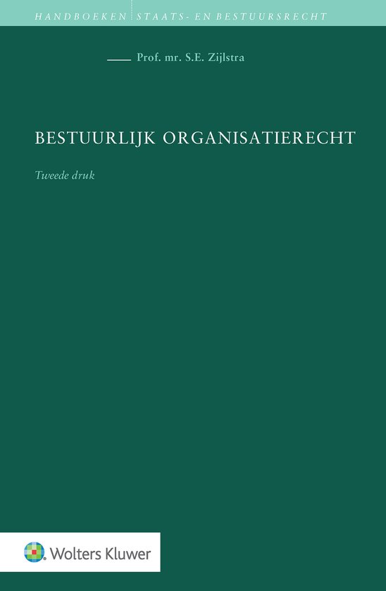 Bestuurlijk organisatierecht - cover
