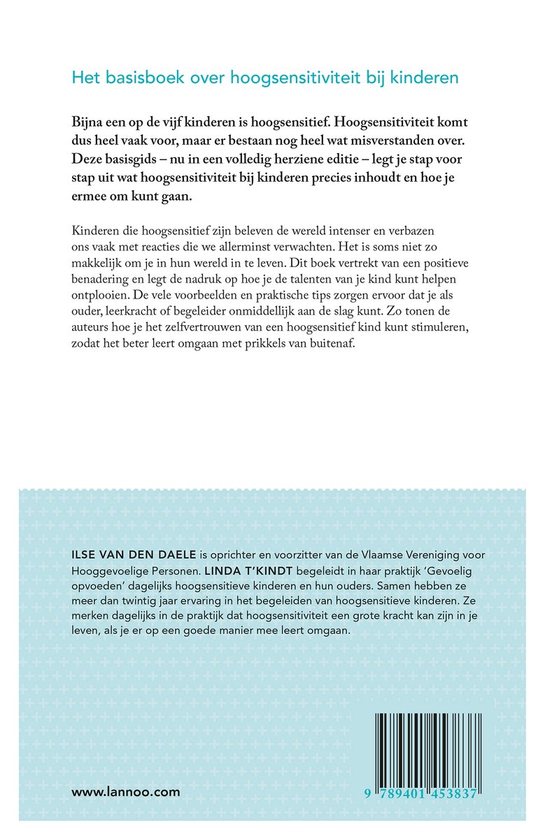 Mijn kind is hoogsensitief - back cover