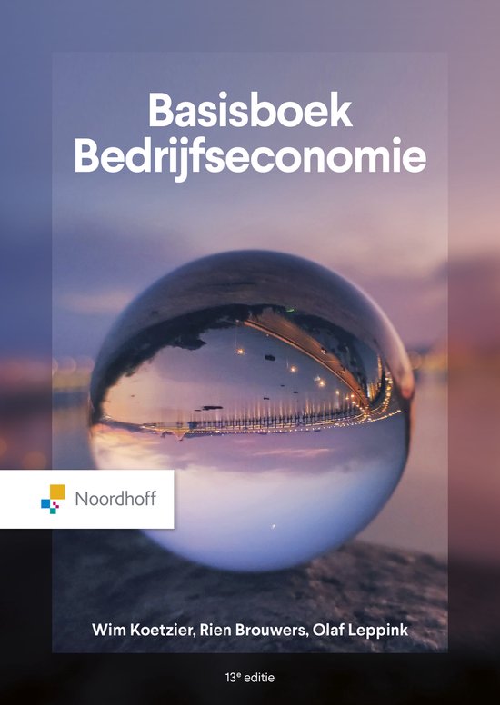 Basisboek Bedrijfseconomie - cover
