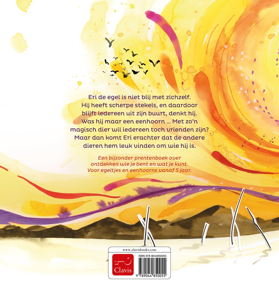 Eri wil een eenhoorn zijn - back cover