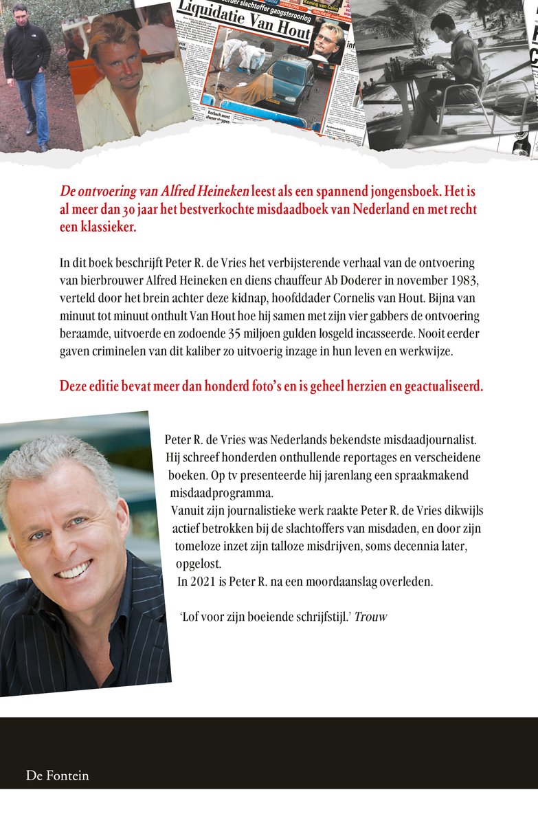 De ontvoering van Alfred Heineken - back cover