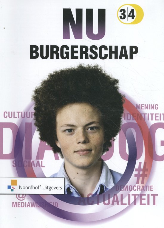 NU Burgerschap 3/4 leerwerkboek - cover