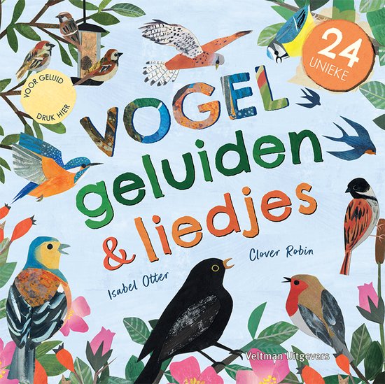 24 unieke vogelgeluiden & liedjes - cover