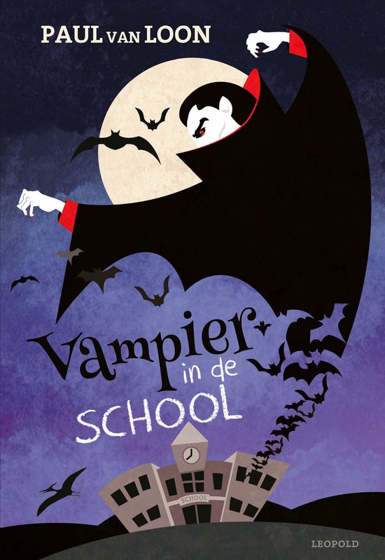 Vampier in de school - cover