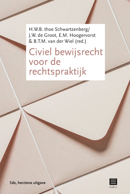 Civiel bewijsrecht voor de rechtspraktijk - cover