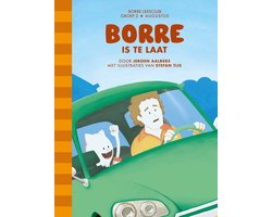 Omslag van De Gestreepte Boekjes - Borre is te laat