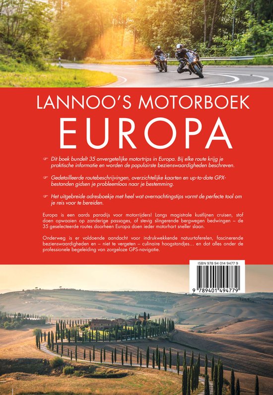 Lannoo's autoboek - Lannoo's Motorboek Europa