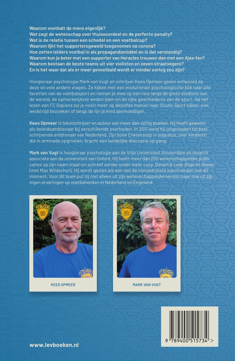 FC Sapiens - back cover