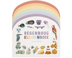 Little Dutch - Regenboog kleurenboek