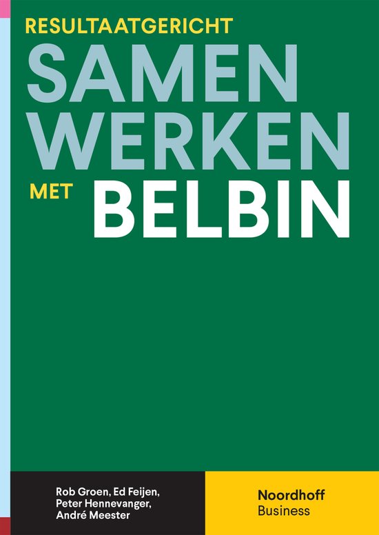 Resultaatgericht samenwerken met Belbin - cover