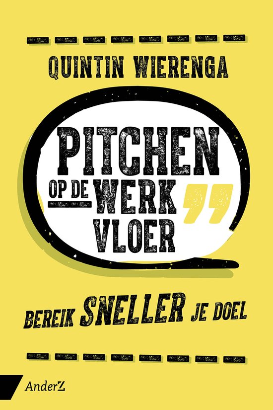 Pitchen op de werkvloer - cover