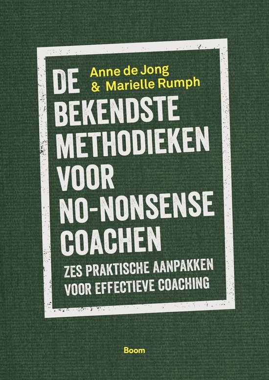 De bekendste methodieken voor no-nonsense coachen - cover