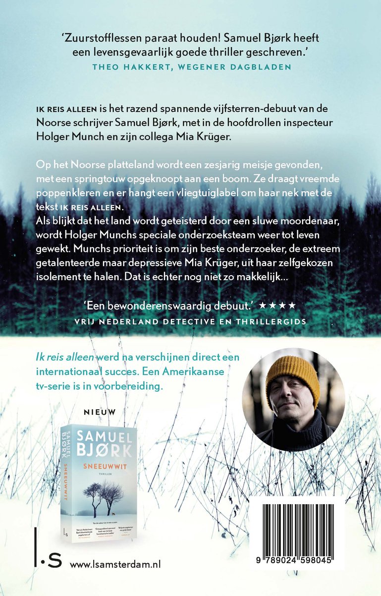 Munch & Krüger 1 - Ik reis alleen - back cover