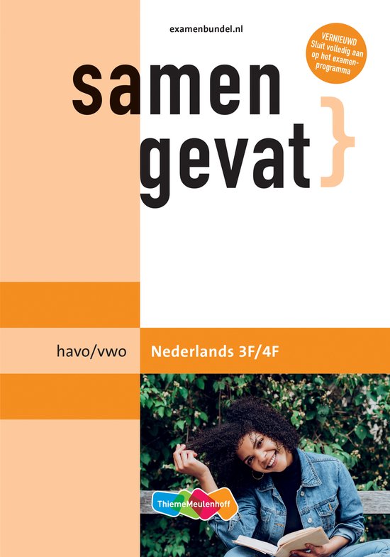 Samengevat havo/vwo Nederlands 3F/4F - cover
