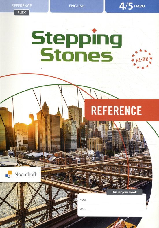 Omslag van Stepping Stones 4/5 havo english reference
