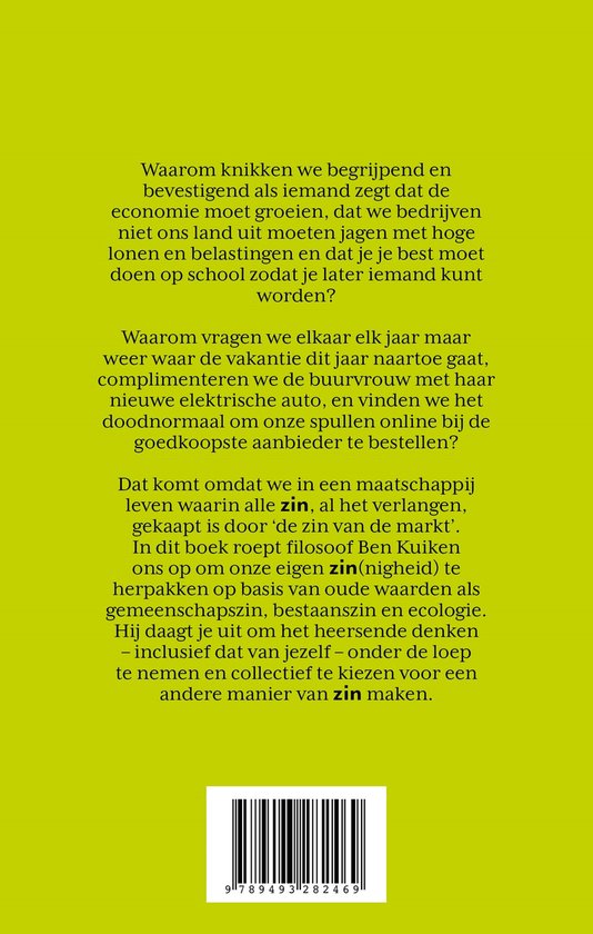 Het zinnigste boek dat je ooit zult lezen