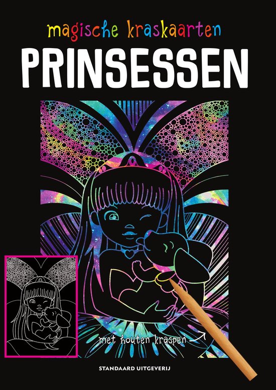 Magische kraskaarten Prinsessen - cover
