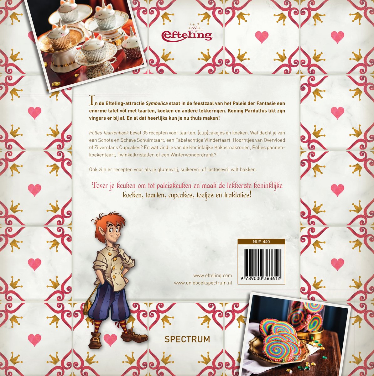 Polles Taartenboek - back cover