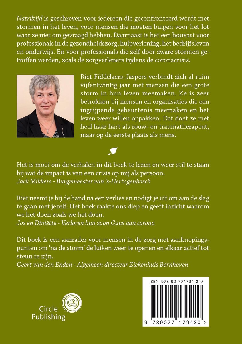 Natriltijd - back cover