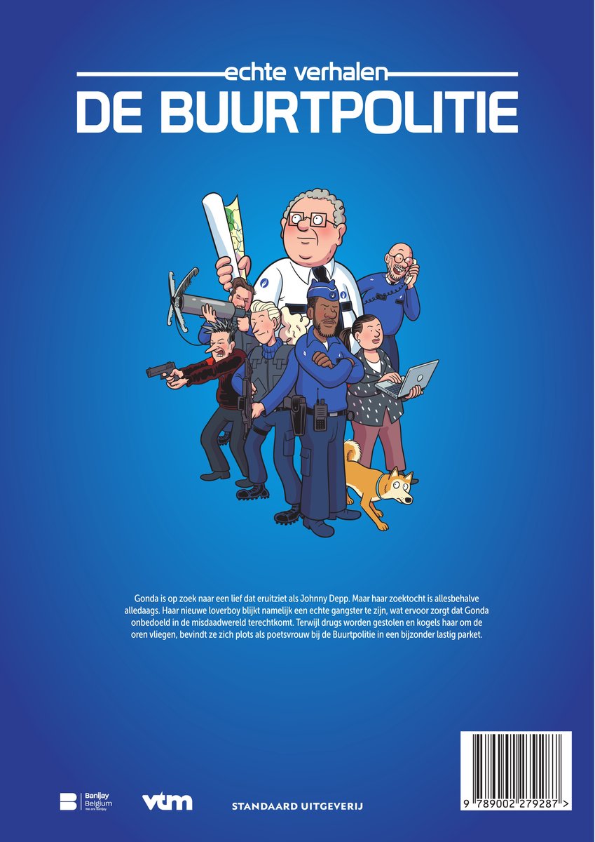 De Buurtpolitie 21 - Mister Dirty & Madam Proper - back cover