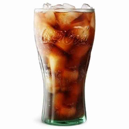 bol.com | Bar@ Coca Cola glas groen 460 ml - 4 stuks