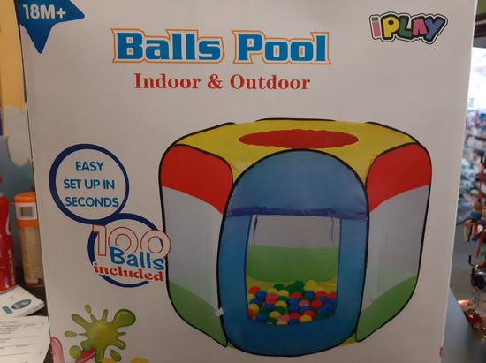 Ballenbak met 100 ballen