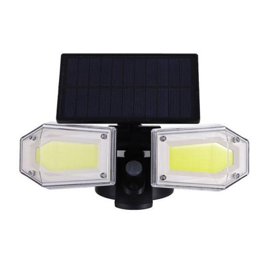 TOTHDATE Set van 2 lampen op zonne-energie, warmwit, mesh-schaal