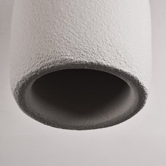 LumenXL - Suspension Wabi Sabi Hikari - Effet pierre Ø31 cm - Wit - E27
