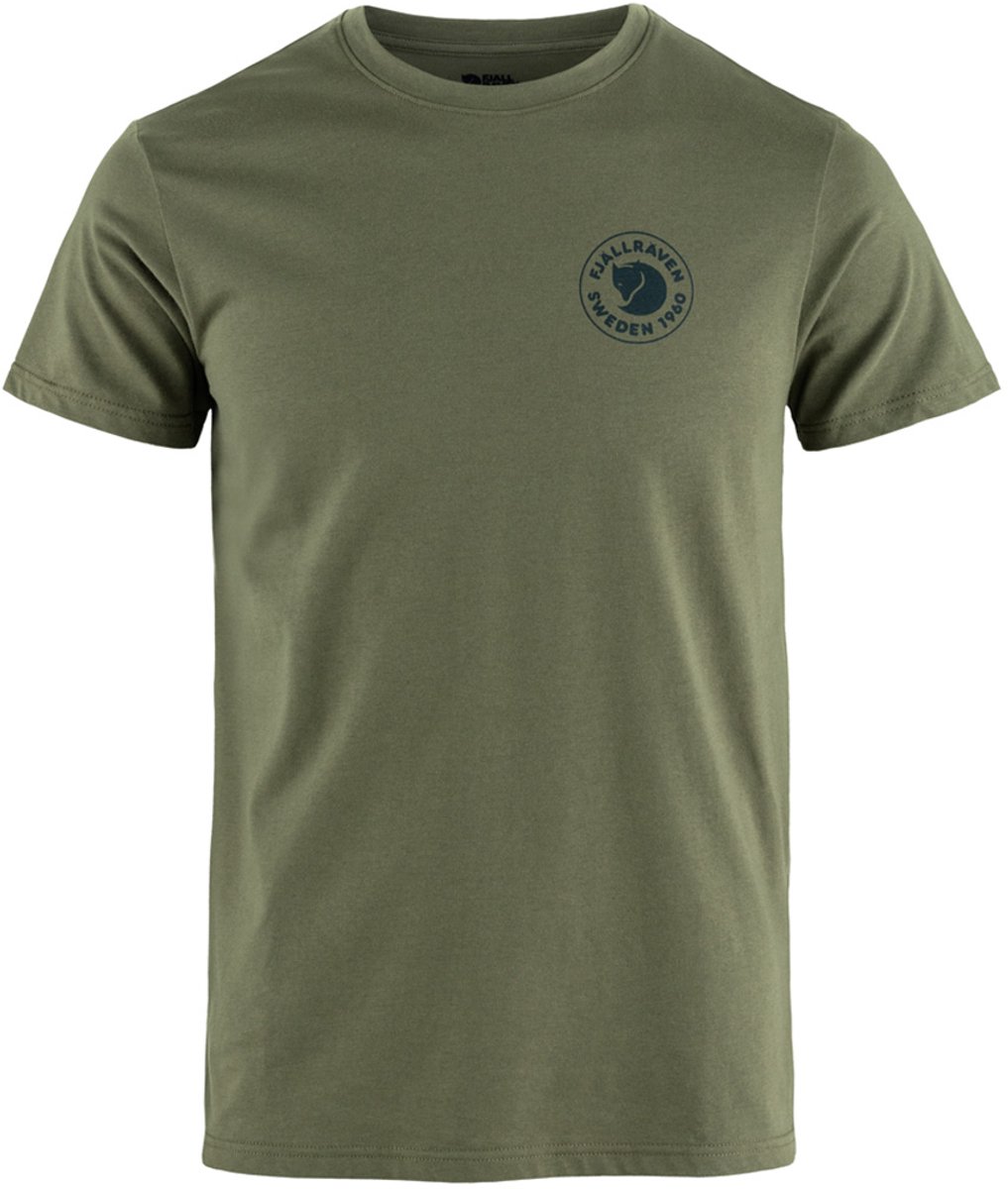 Fjällräven 1960 Logo T-shirt Met Korte Mouwen Groen XL Man