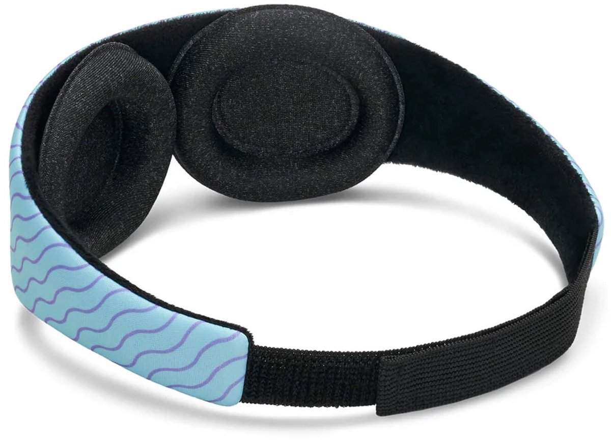 Manta KIDS Sleep Mask – Arctic Blue - Slaapmasker voor kinderen – 100% verduisterend – Geen druk op ogen – Volledig verstelbaar voor een perfecte pasvorm – Hypoallergeen – Zacht & ademend – Voor kinderen vanaf 6 jaar — afbeelding 9