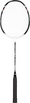 Avento Badminton Racket XBF980 - Glasfiber - Zwart/Zilver/Rood