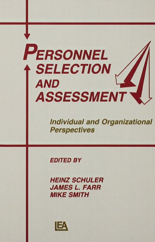 Personnel Selection and Assessment - cover