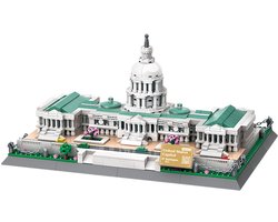 Wange Speelgoed Bouwsets - Building Capitol Building Educatief Assemblage Speelgoed