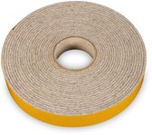 Zelfklevend Vilt / 20mm Plakvilt op Rol (6m) - Grijs (gemêleerd) - Breedte: 20mm - Dikte: 2 mm - Lengte: 6 Meter