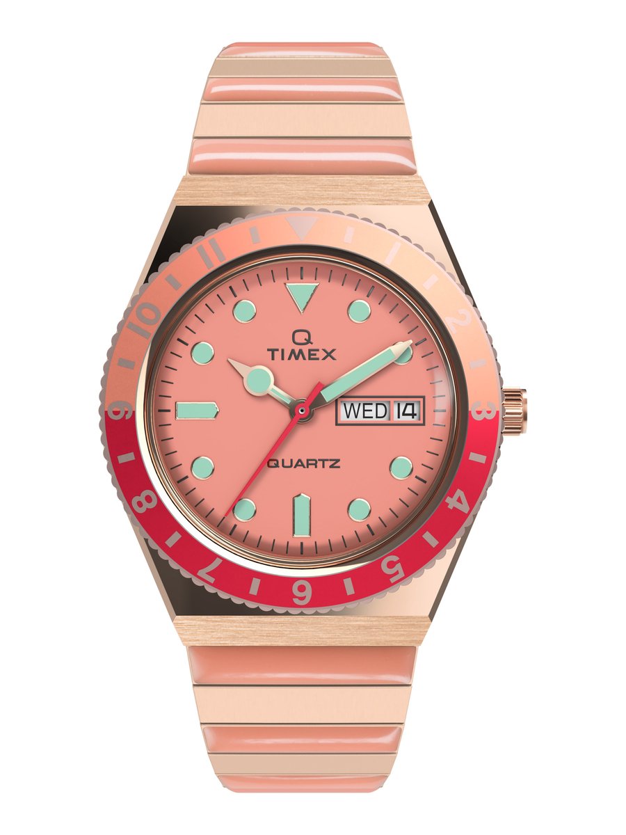 Timex Q Malibu TW2V38600 Horloge - Staal - Multi - Ø 36 mm
