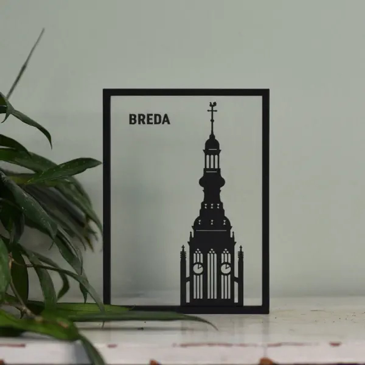Houten Lijstje - Floating Frames - Grote Kerk Breda