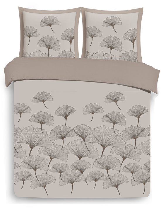 VISION home - Ginko - Dekbedovertrek 240x220cm met 2 bijhorende slopen - 100% katoen