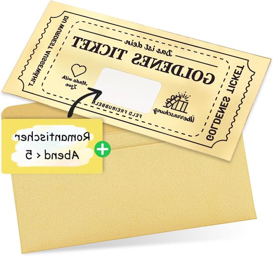 Uitnodigingskaarten voor feestjes - Doe-het-zelf krasstickers goud