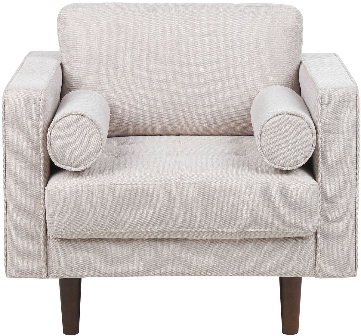 NURMO - Woonkamer set 4-zits - Lichtbeige - Polyester