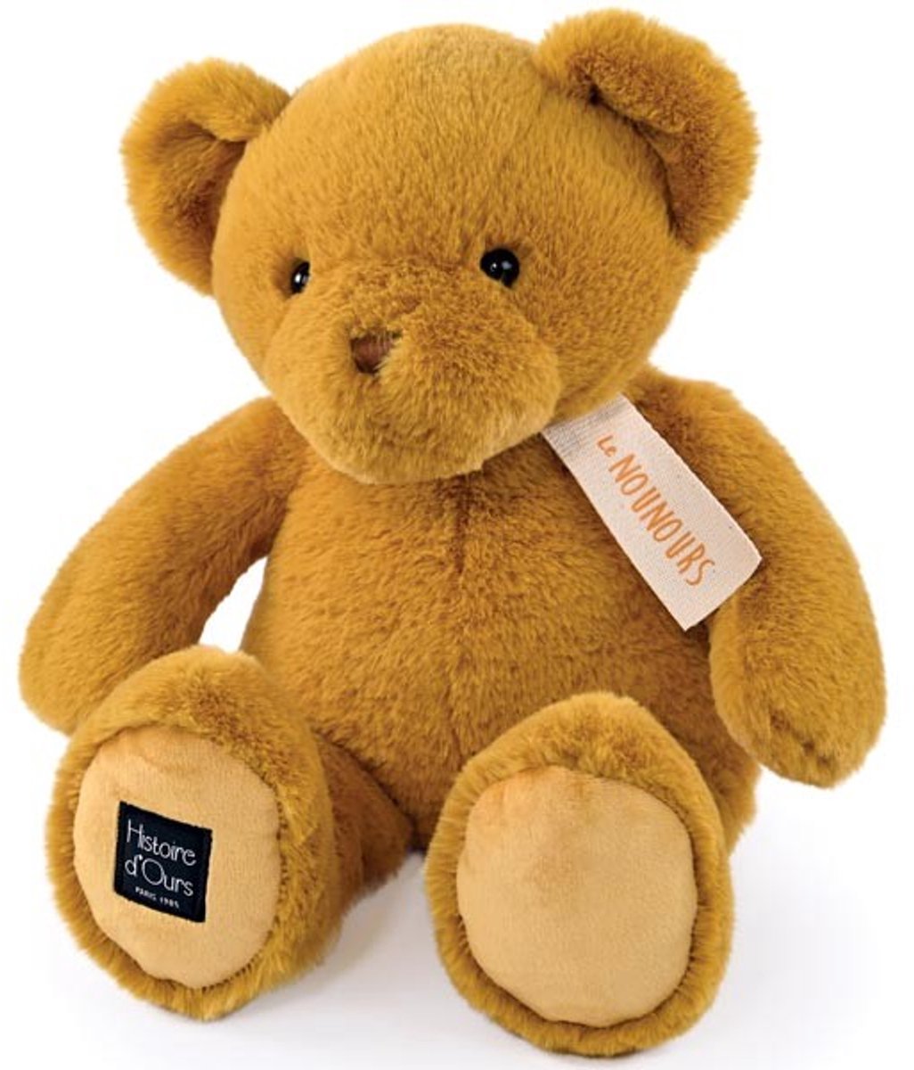 Pluche Beer - Le Nounours - Okergeel - 40cm