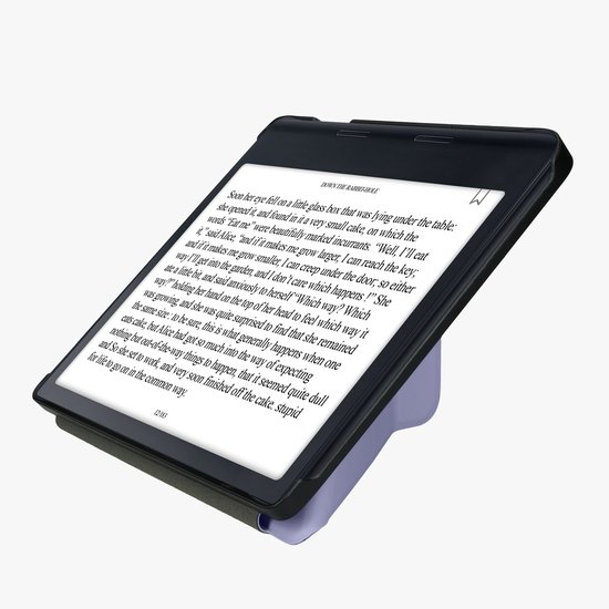 kwmobile e-reader hoesje geschikt voor Kobo Sage hoes - Ereader flip case met standaard - E reader cover van kunstleer - In lavendel van kwmobile — afbeelding 5