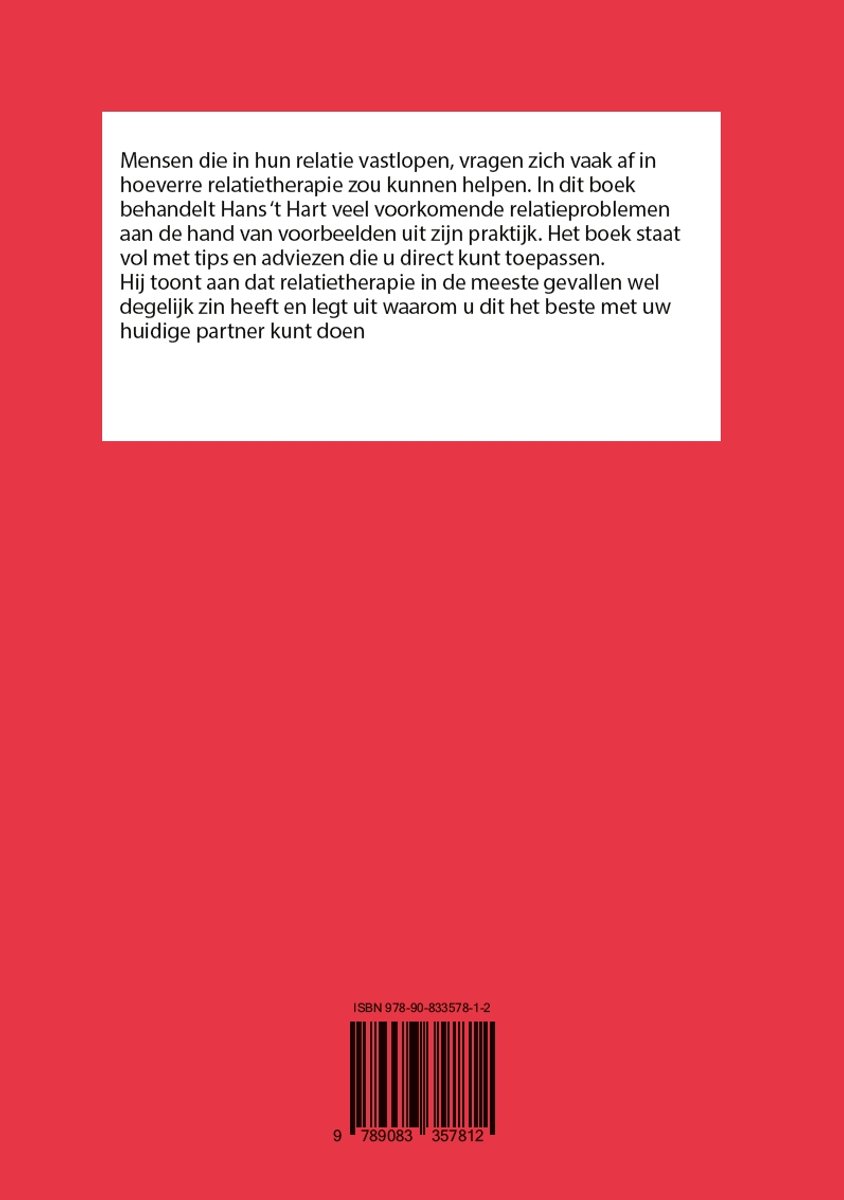 Waarom u wellicht beter bij uw huidige partner kunt blijven - back cover