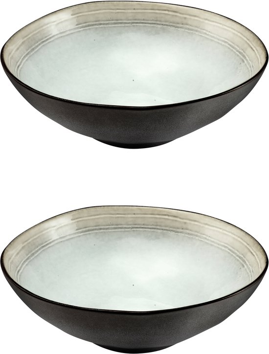 Foto: M dard de noblat shadow nacre saladeschaal 24 cm 2 delig