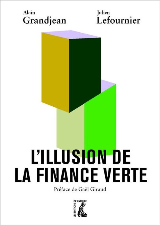 L'illusion de la finance verte - cover