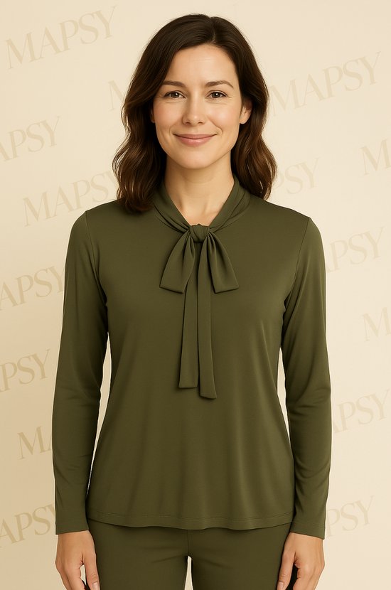 Angelle Milan - Vêtements de voyage pour femmes - Chemisier militaire avec cordon - Respirant - Infroissable - Robe durable - En 5 tailles - Taille M