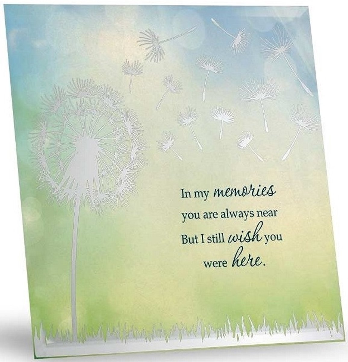 "Silver Silhouette spiegel ""Memories"""