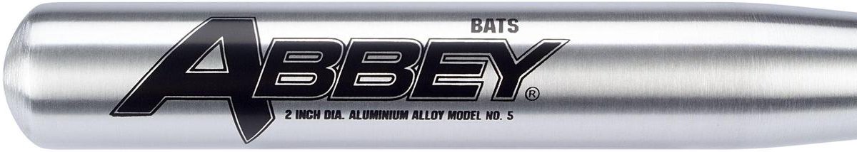 Tegenstander formeel links Abbey Honkbalknuppel - Aluminium - 75 cm - Zilver | bol.com
