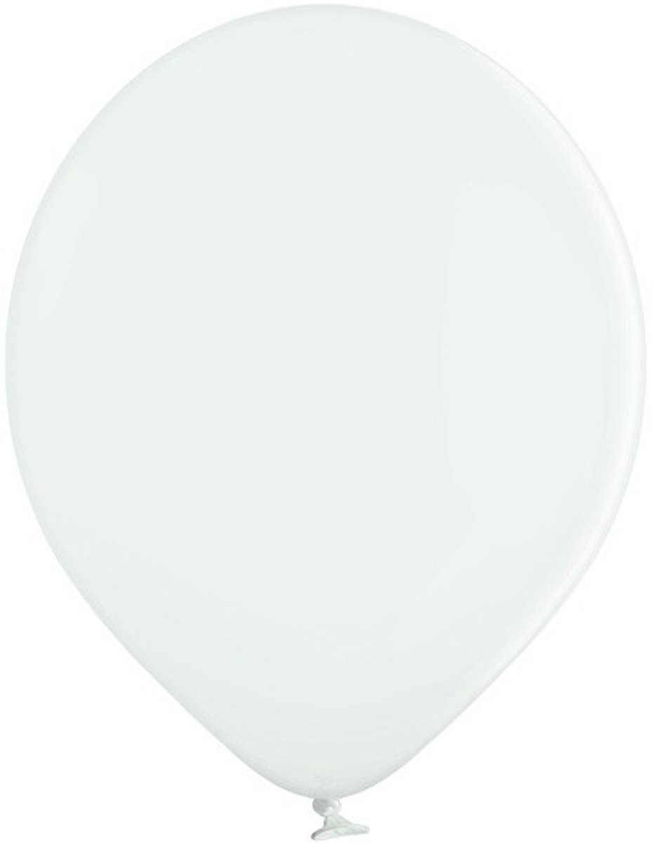 Standaard Ballonnen (30cm) - 002 Wit - 100 stuks