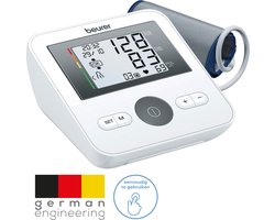 Beurer BM 27 Basic Bloeddrukmeter bovenarm - Aanbevolen door Hartstichting - Onregelmatige hartslag - Risico-indicator - Manchet-aanbreng controle - Manchet 22 tot 42 cm - Klinisch gevalideerd - Digitale Bloeddrukpas - 5 Jaar garantie Beurer BM 27 Basic Bloeddrukmeter bovenarm - Aanbevolen door Hartstichting - Onregelmatige hartslag - Risico-indicator - Manchet-aanbreng controle - Manchet 22 tot 42 cm - Klinisch gevalideerd - Digitale Bloeddrukpas - 5 Jaar garantie